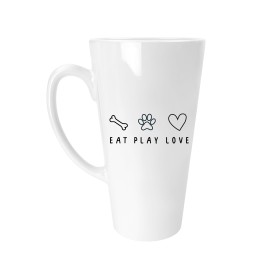 Eat Play Love Latte Mug