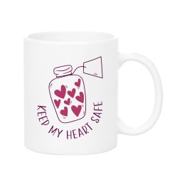 Keep my heart safe Mug