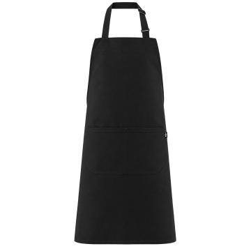 Adults Apron Black - White