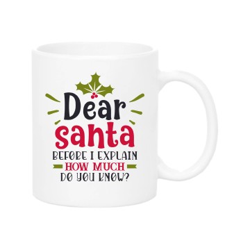Dear Santa Mug