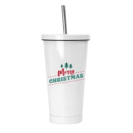 Merry Christmas Frappe Mug