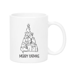 Merry Catmas Mug