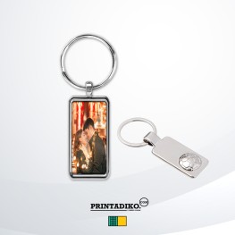 Keyring Metal 2.2X5.5cm (Football Back)