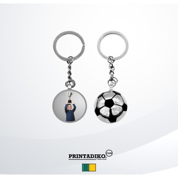 Keyring Metal Ball