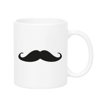 Mustache Mug