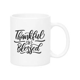 Thankful and Blessed Mug