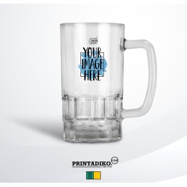 Beer Mug 20oz Glass Clear