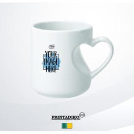 Mug (Heart Handle) 11oz