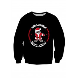 Santa Floss Sweatshirt