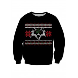 Christmas Pattern Sweatshirt