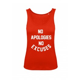 No Apologies RED-WH