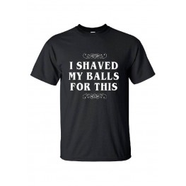 I shaved